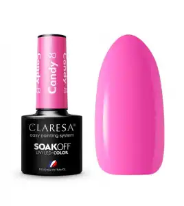 Claresa - Esmalte semipermanente Soak off - 8: Candy