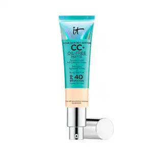 IT Cosmetics - Base De Maquillaje Antiedad Your Skin But Better CC+ Oil-Free Matte