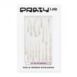 Party Lab Gold Tears Stickers