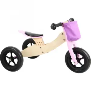 Triciclo-Bicicleta Maxi 2 en 1 Rosa