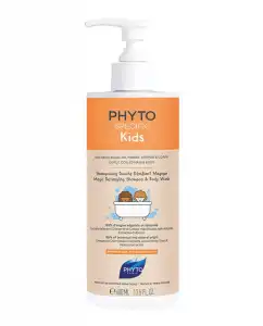 Phyto - Champú Desenredante Y Gel De Ducha Mágico Specific Kids 400 Ml