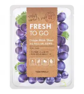 Tonymoly - Mascarilla Fresh To Go - Uva